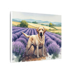 Labrador Art Canvas Print | Watercolor Labrador Painting | Dog Lover Gift | Pet Portrait Wall Art | Stretched Canvas Home Decor
