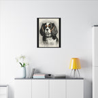 Cavalier King Charles Spaniel Watercolor Canvas Art Print | Dog Lover Gift | Pet Wall Decor | Cavalier Mom Home Decor