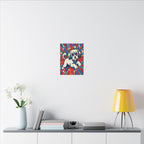Havanese Comic Pop Art Canvas Print - Energetic Dog Wall Art - Retro Halftone Style - Dynamic Pet Portrait