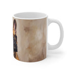 French Bulldog Oil Portrait Ceramic Mug 11oz | Premium Dog Art | Tritan