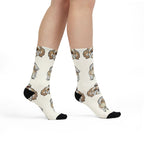 Shih Tzu Socks | Fun All Over Print Dog Socks | Shih Tzu Mom Gift | Cute Crew Socks for Dog Lovers | Stocking Stuffer — primary view