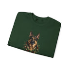 German Shepherd Best Behavior Christmas Sweatshirt, view 3