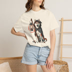 Husky Halloween Shirt | Reaper Dog Comfort Colors Tee