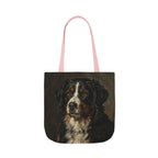 Bernese Mountain Dog Tote Bag | Painterly Dog Art Canvas Tote | Berner Mom Gift | Dog Lover Market Bag | Pet Portrait Accessory