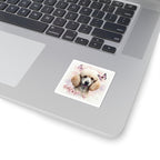 Poodle Watercolor Butterfly Bloom Kiss-Cut Stickers | Premium Dog Prints | Tritan — view 11 of 12