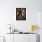 German Shorthaired Pointer Kings & Queens Royal Portrait Canvas Wall Art, Regal Dog Painting, Stretched Canvas