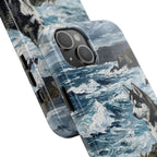 Acrylic Gallery Print Siberian Husky - Coastal Cliffside | Tough Phone Case — view 20 of 28