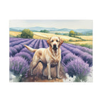 Labrador Art Canvas Print | Watercolor Labrador Painting | Dog Lover Gift | Pet Portrait Wall Art | Stretched Canvas Home Decor