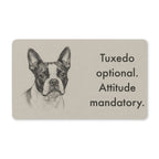 Boston Terrier Doormat | Pencil Sketch Dog Floor Mat | Boston Lover Gift | Dog Mom Home Decor | Indoor Entryway Welcome Mat