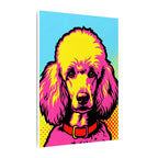 Pop Art Poodle Canvas — Bold Dog Wall Art