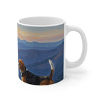 Acrylic Beagle - Mountain Overlook | Ceramic Mug 11oz