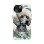 Poodle Watercolor Botanical Wreath Phone Case | Premium Dog Prints | Tritan — view 5 of 28