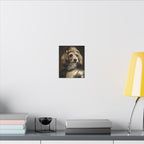 Havanese Medieval Knight Portrait Canvas Wall Art, Regal Dog Painting, Havanese Lover Gift, Stretched Canvas