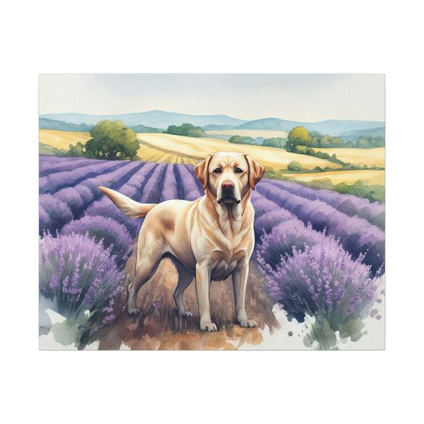 Labrador Art Canvas Print | Acrylic Labrador Painting | Dog Lover Gift | Pet Portrait Wall Art | Stretched Canvas Home Decor