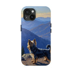 Acrylic Yorkshire Terrier - Mountain Overlook | Tough Phone Case