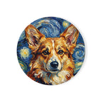 Corgi Desk Set — 3 Art Styles | Mug + Coaster + Magnet