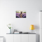 German Shepherd Acrylic Painting Stretched Canvas | Dog Wall Art Decor | Pet Portrait Gift for Dog Lovers | GSD Home Decor | High-Quality Pr