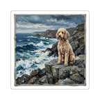 Poodle Coastal Cliffside Gift Set — Mug + Coaster + Sticker | Tritan