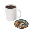 Cavalier King Charles Spaniel Post-Impressionist Oil Painting Coaster | Dog Art Gift | Pet Lover Decor | Cavalier Mom Dad Present