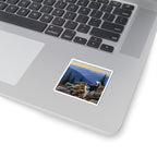 Acrylic Siberian Husky - Mountain Overlook | Kiss-Cut Stickers
