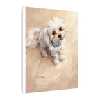Maltese — Painted Portrait Canvas (Style A)