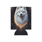Samoyed America 250 Can Cooler | Patriotic Dog Gift | Independence Day Drink Holder | America 250 Party Accessory — primary view