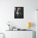 French Bulldog Kings & Queens Royal Portrait Canvas Wall Art, Regal Dog Painting, French Bulldog Lover Gift, Stretched Canvas