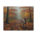 German Shorthaired Pointer Canvas Print, GSP Acrylic Painting Wall Art, Dog Lover Gift, Pet Portrait Home Decor, Ready to Hang