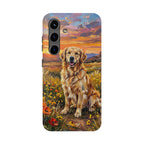 Golden Retriever Acrylic Gallery Print Sunset Prairie Phone Case | Premium Dog Prints | Tritan — view 8 of 24