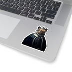 French Bulldog Kings & Queens Royal Portrait Sticker, Dog Portrait Vinyl Decal, Kiss-Cut Sticker, French Bulldog Lover Gift