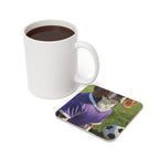 Beagle Coaster | Oil Painting Soccer Portrait Dog Art | Pet Lover Gift & Home Decor