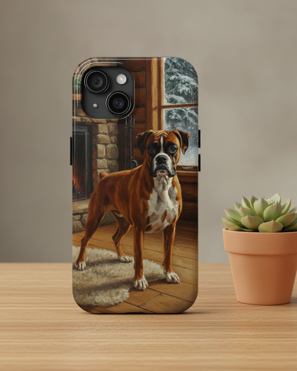 Acrylic Boxer - Winter Hearth | Tough Phone Case