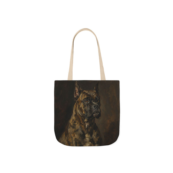 Boxer Tote Bag | Painterly Dog Art Canvas Tote | Boxer Mom Gift | Dog Lover Market Bag | Pet Portrait Accessory