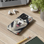 Siberian Husky Watercolor Wildflower Field Phone Case | Premium Dog Prints | Tritan — view 11 of 28