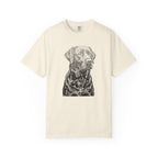 Labrador Print Shirt | Woodcut Style Dog Tee