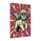 Shih Tzu Comic Book Canvas Art - Dynamic Pop Art Dog Print for Retro Wall Decor