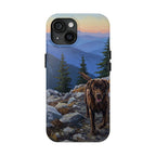 Acrylic Labrador Retriever - Mountain Overlook | Tough Phone Case