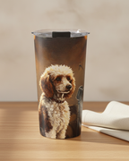 Stage Lights Poodle Tumbler 20oz | Tritan