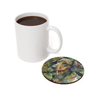 Dachshund Watercolor Garden Peek Drink Coaster | Premium Dog Art | Tritan