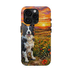 Border Collie Acrylic Gallery Print Sunset Prairie Tough Phone Case | Dog Lover Gift — view 6 of 24