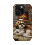 Acrylic Shih Tzu - Winter Hearth | Tough Phone Case