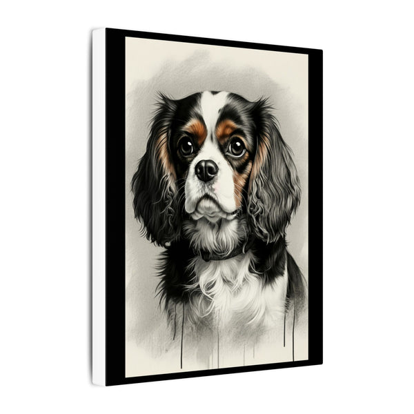 Cavalier King Charles Spaniel Watercolor Canvas Art Print | Dog Lover Gift | Pet Wall Decor | Cavalier Mom Home Decor