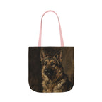 German Shepherd Tote Bag | Painterly Dog Art Canvas Tote | German Shepherd Mom Gift | Dog Lover Market Bag | Pet Portrait Accessory