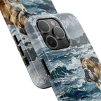 English Bulldog Acrylic Gallery Print Coastal Cliffside Phone Case | Premium Dog Prints | Tritan — view 23 of 28