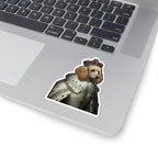 Poodle Kings & Queens Royal Portrait Sticker, Dog Portrait Vinyl Decal, Kiss-Cut Sticker, Poodle Lover Gift