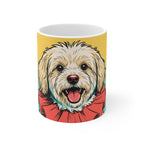 Havanese Comic Pop Art Ceramic Mug 11oz | Premium Dog Art | Tritan