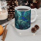 Poodle Low Poly Cool Jewel Ceramic Mug 11oz | Dog Lover Gift