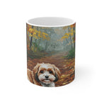 Acrylic Havanese - Autumn Woods | Ceramic Mug 11oz