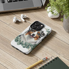 Australian Shepherd Watercolor Botanical Wreath Phone Case | Premium Dog Prints | Tritan — view 11 of 28