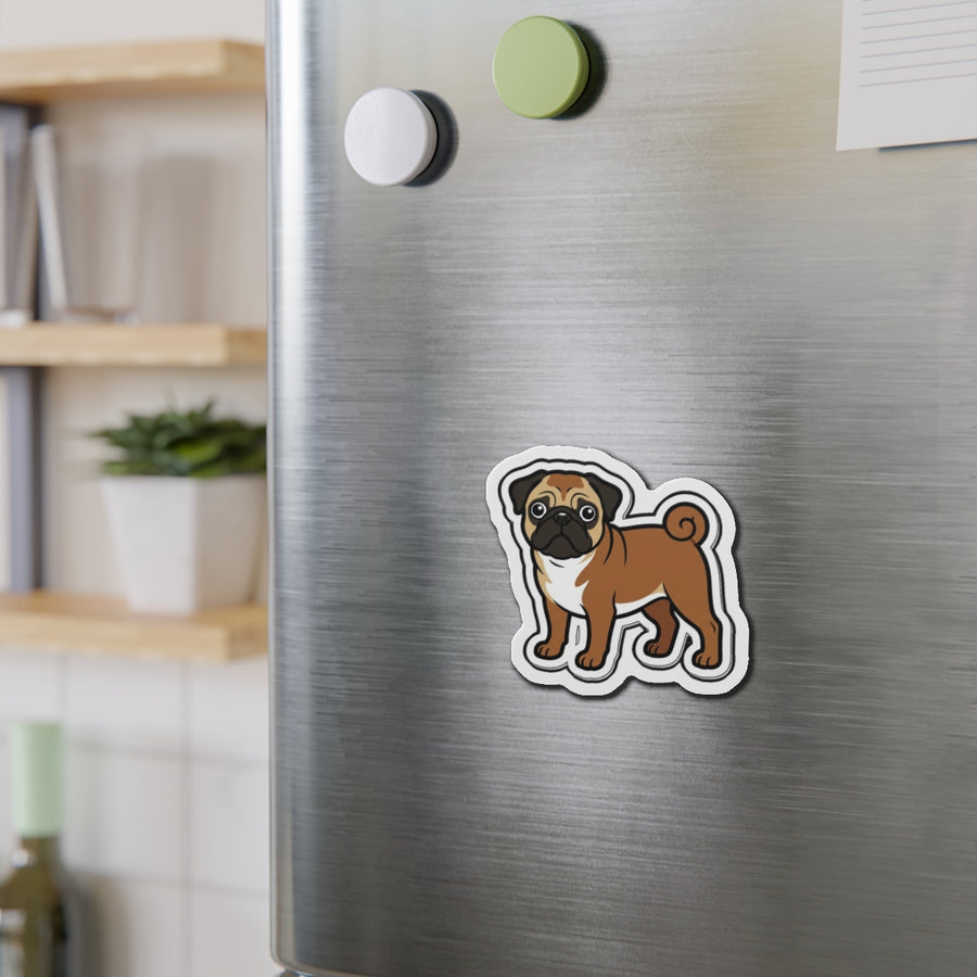 Pop Art Pug Magnet | Tritan